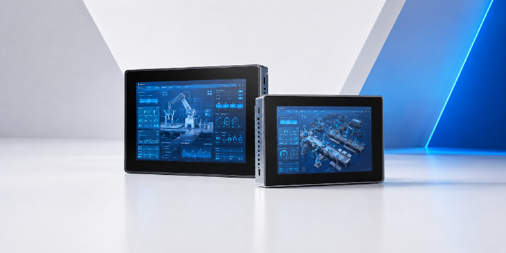VECOW panel PCs and industrial displays